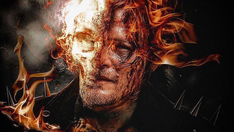 Norman Reedus Reportedly Playing Ghost Rider In Mcu Blade Movie