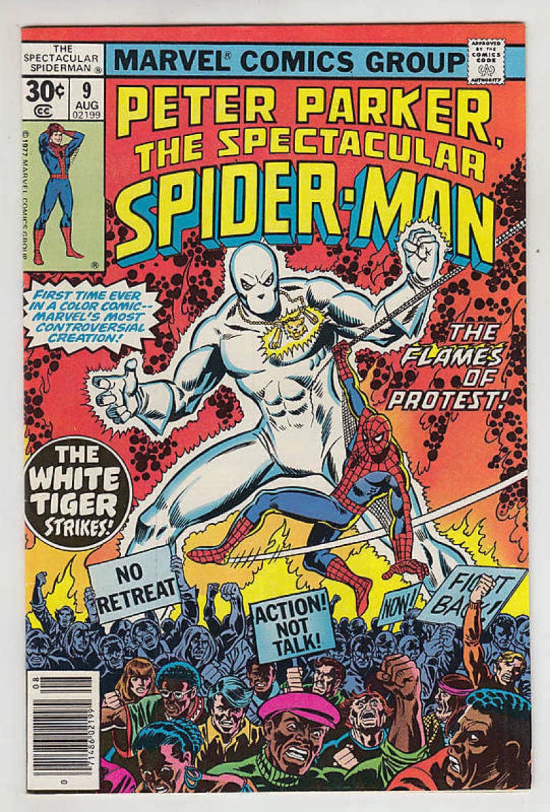 Black Panther 2 White Tiger Marvel Comics Spider Man