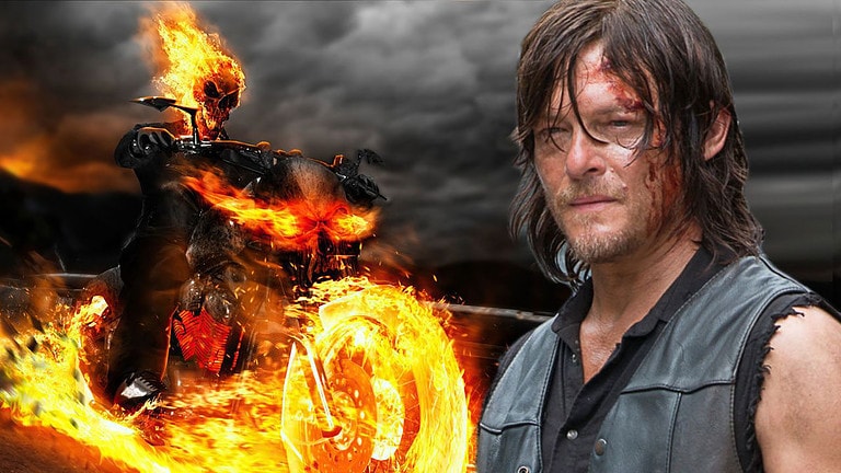 Norman Reedus Reportedly Playing Ghost Rider In Mcu Blade Movie