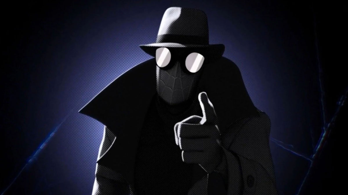 Nicolas Cage as Spider-Man Noir in Spider-Man: Into The Spider-Verse