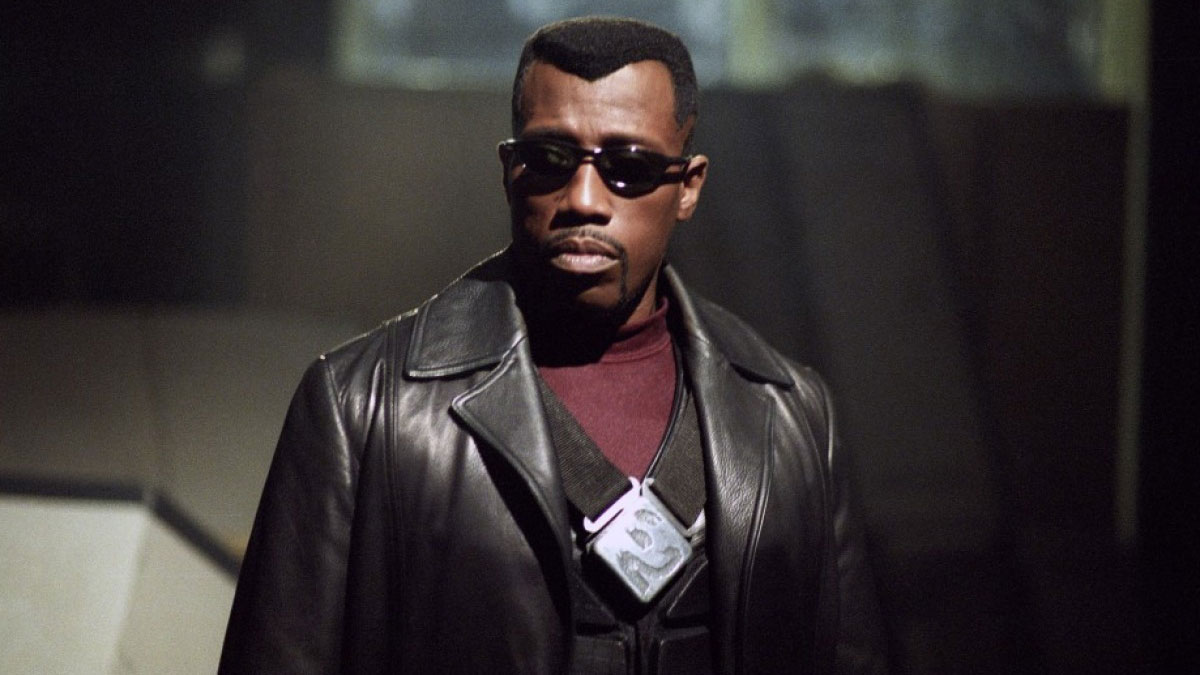 Wesley Snipes as Blade in Blade: Trinity