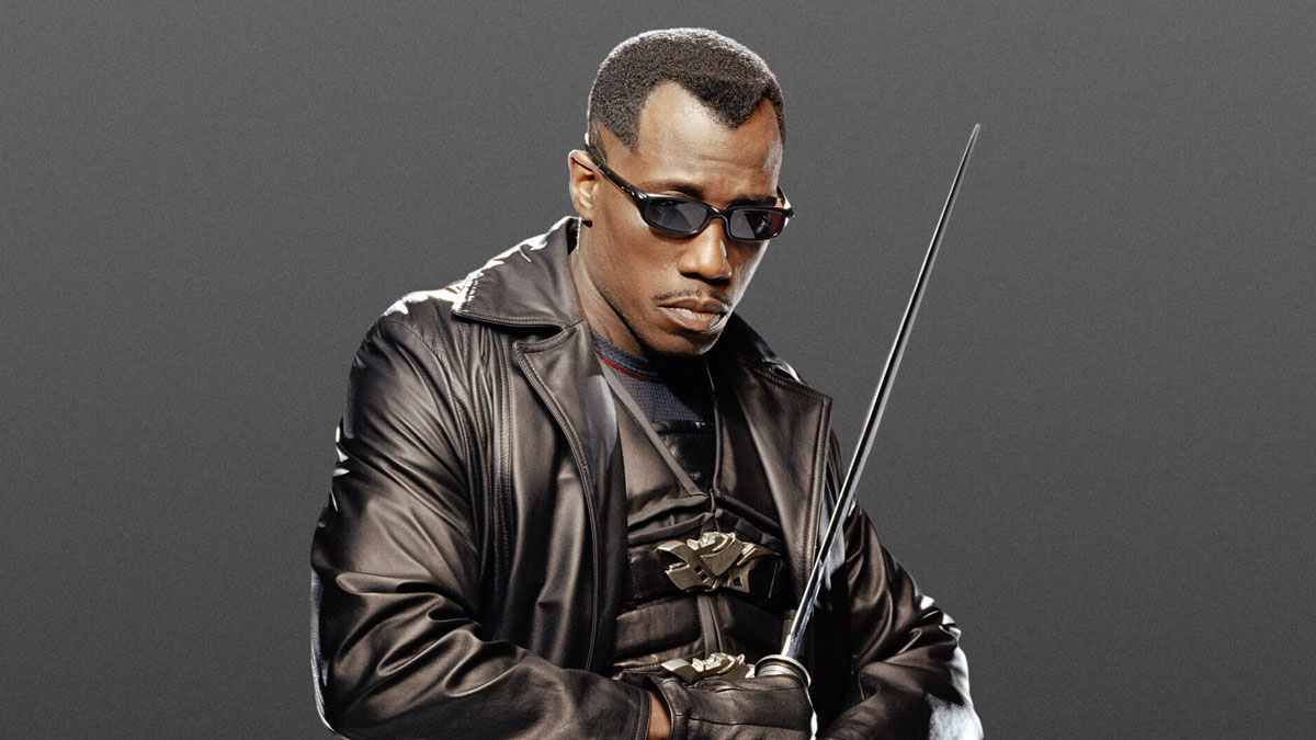 Wesley Snipes as Blade in Blade: Trinity